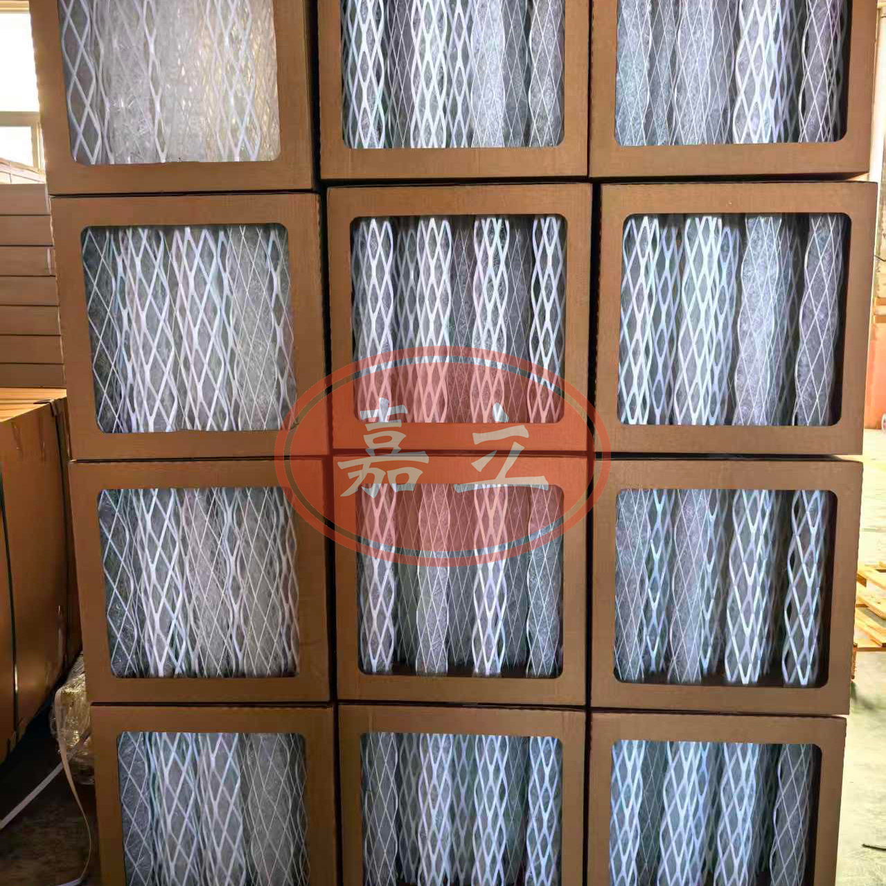 安国3D柱型漆雾过滤收集器