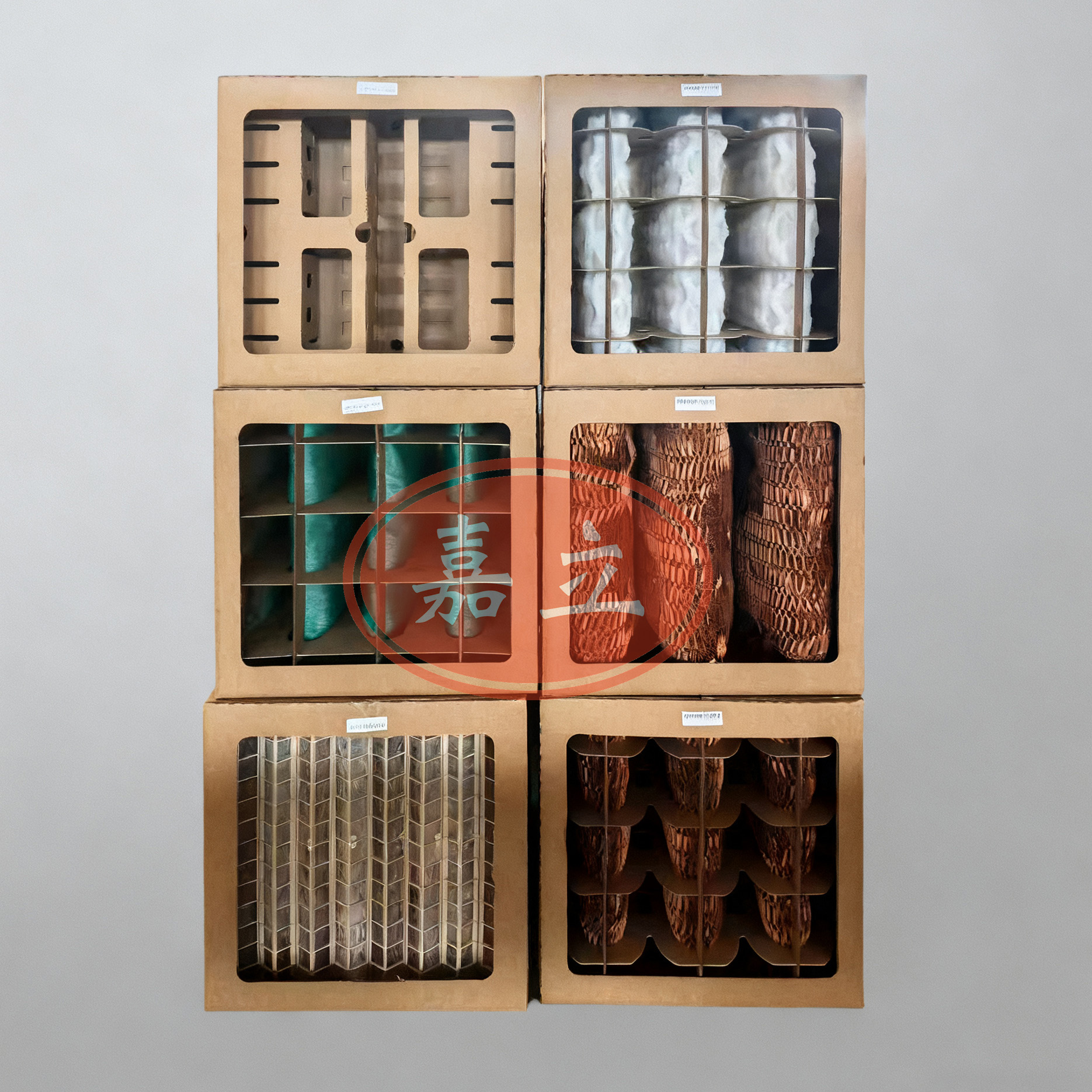 安国纸盒式漆雾过滤纸箱